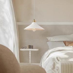 โคมไฟห้อยเพดานสไตล์นอร์ดิก งานแฮนด์เมดแบบญี่ปุ่น วาบิ-ซาบิ ดีไซน์มินิมอล สร้างสรรค์ โดดเด่นไม่ซ้ำใคร เหมาะสำหรับห้องนอน - Product Image 1