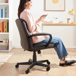 Comfortable Computer <b>Chair</b> Height Adjustable Swivel Office <b>Chair</b> Ergonomic Staff <b>Chair</b> D710 - Product Image 2