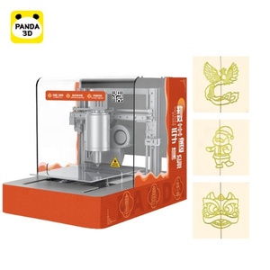 Robot de peinture à sucre 3D alimenté par AI avec lumières LED-Machine d'impression d'<span class=keywords><strong>art</strong></span> de sucre de malt - Product Image 4