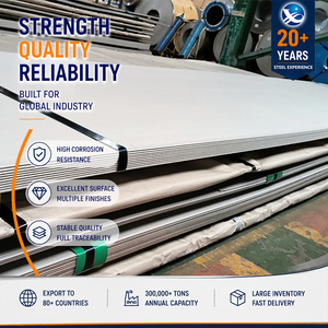 Competitive Price Direct Supply 304 Satin Finish Cold <b>Rolled</b> 8.0mm 2000mm EN 10088 Stainless Steel Sheet - Product Image 1