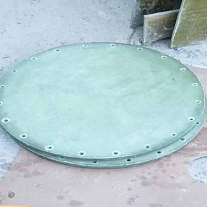 FRP <b>Blind</b> Flange for Pipeline Blocking High Strength GRP Material Corrosion Resistant Engineering <b>Blind</b> Flange - Product Image 3