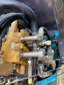 Para Kubota KX U30 Mini excavadora de orugas usada Komatsu PC55 modelo 3ton peso operativo núcleo Motor bomba segunda mano excavadora S Engi - Product Image 3