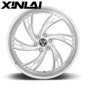 Xl कस्टम गहरी डिश क्रोम पॉलिश 6x139.7 20 22 24 इंच मोनोब्लॉक पहियों के लिए जाली पहियों को जाली पहिए - Product Image 2