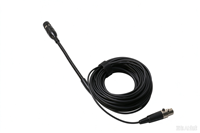 Microphone suspendu à condensateur avec câble de 10 m, alimentation fantôme 48 V, pour chorale, église, chant