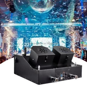 Elektrikli kuru buz CO2 konfeti başlatıcısı DMX kontrol çubuğu sahne parti için Metal konfeti makinesi - Product Image 5