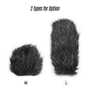 Microphone sur caméra Furry Windscreen Mic Windshield Cover Muff Compatible avec les microphones <span class=keywords><strong>RODE</strong></span> <span class=keywords><strong>VideoMicro</strong></span>/ BOYA MM1 - Product Image 4