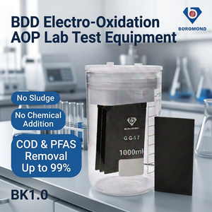 Unidad de Prueba de Electrodos BDD Modular Pequeña para Laboratorio de Efluentes Industriales, Equipo de Investigación para Tratamiento de Aguas Residuales, Dopado con Boro - Product Image 4
