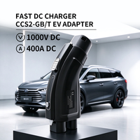 Adaptateur de charge rapide DC Electway neuf CCS2 vers GB/T pour véhicules électriques chinois, 300A 400A 300KW 1000V
