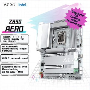 Carte mère Z890 AERO LGA 1851 DDR5, carte mère haut de gamme Z890 AERO |   LGA 1851 |   Professionnel C - Product Image 1