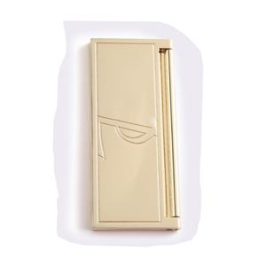 Personalised Luxury <b>Ornate</b> Rectangle <b>Gold</b> Metal Hollow Out Folding Makeup Pocket <b>Mirror</b> - Product Image 4