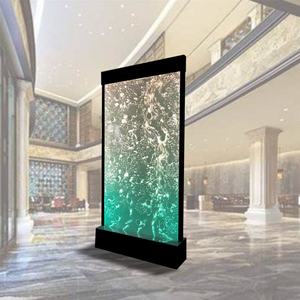 Jian Qiao Décoration murale en acrylique de luxe pour spa Séparateur d'écran à bulles d'eau RVB - Product Image 4