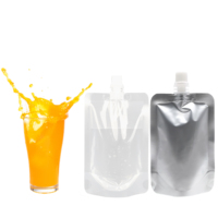 Pochette à bec personnalisée 2L 3L 5L Emballage debout avec poignée pour bière de qualité alimentaire jus huile boisson eau liquide sacs à bec