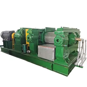 XKP-610 Rubber Crusher / Waste Tire Cracking Mill For Rubber Powder Production