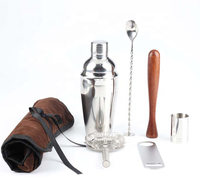 Kit d'outils de Bar Portable, 23, 7, 8, 12 pièces, pour Bar, Shaker de Cocktail, avec sac