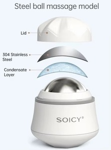 ลูกกลิ้งนวดหน้าระบายความร้อนหมุนได้360องศา S50ช่วยลดรอยแดงช่วยบรรเทาอาการปวดดีไซน์ใหม่ - Product Image 3