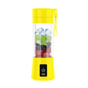 无线安全开关便携式水果榨汁机USB type-C可充电个人便携式冰沙水果榨汁机搅拌机