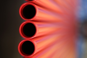 Tuyaux en acier doux soudés MECH SCH40 pour la lutte contre l'incendie UL FM, ASTM A795, peints en rouge/époxy, tube ERW, longueur 6 m - Fabriqué par MECH - Product Image 4