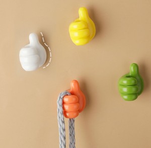 Gancho Adhesivo Creativo para Colgar en la Pared, Gancho Adhesivo de Plástico en Forma de Pulgar - Product Image 5