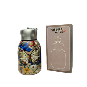 Guofeng Mini Small <span class=keywords><strong>Fat</strong></span> Ding Thermos Cup Regalo creativo Vaso de acero inoxidable Anillo de tracción Conveniente taza de bolsillo Taza de moda simple - Product Image 4