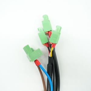 Maßgefertigter 5,08mm Elektronischer PVC-Klemmenblock-Steckverbinder Kabelbaum Steckbarer 2-poliger Schraubklemmen-Kabelbaum Kabelkonfektion - Product Image 3