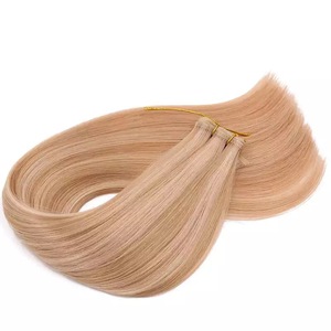 Jasmine beauty New Volume Double Weft machine Weft Hair Extensions Luxury Quality for Salon Highlight Color Double Drawn - Product Image 1