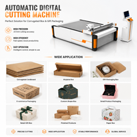 Digitaler Flachbett-CNC-Vibrationsmesser-Schneidemaschine für Kartonagen, KT-Platten, Akustikplatten