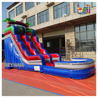 Toboggan aquatique gonflable pour enfants et adultes Piscine à eau Tissu Oxford ou PVC