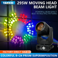 295W 14R Sharpy Beam Moving Head Light Kecerahan Tinggi Prisma Gobo DMX512 Pencahayaan Panggung Klub Malam Disko Pesta Pernikahan