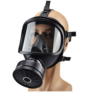 Mf14 masker Gas silikon wajah penuh, dekorasi bahan kimia pestisida <span class=keywords><strong>Respirator</strong></span> kualitas tinggi masker Gas api cat semprot formaldehida - Product Image 1
