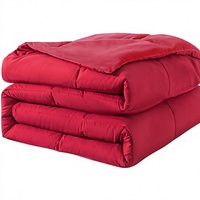 Alternative au duvet en microfibre, couette légère toute saison, taille King, réversible, lavable en machine