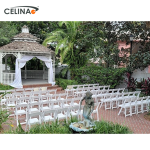 Celina دائم التجاري واجب إطار فولاذي دائم للطي كراسي زفاف و الجداول - Product Image 6