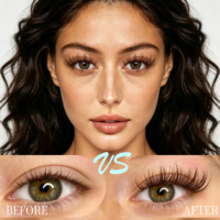 Extensions de cils pré-collées auto-adhésives, style naturel et long, 8-16mm, faites à la main, en poils doux, faciles à poser – Meilleures ventes