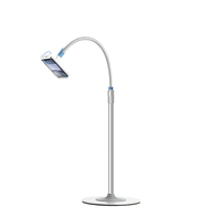 Support universel en métal Flexible pour téléphone portable et tablette, Long bras col de cygne pour tablette