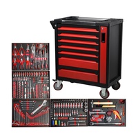Chariot d'atelier à 7 tiroirs RTTOOL OEM, armoire à outils avec poignée et roulettes, revêtement thermolaqué, garantie 3 ans