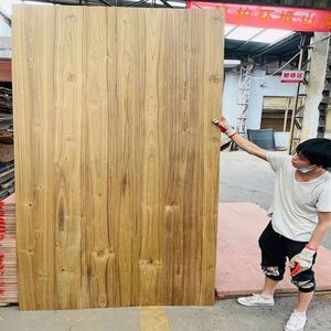 Vente en gros <span class=keywords><strong>planche</strong></span> de bois de teck naturel/contreplaqué de teck de Birmanie/bois de teck de forme naturelle - Product Image 2
