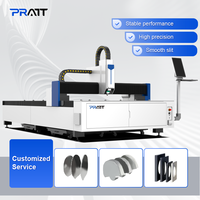 Pratt Laser Cnc métal coupe acier inoxydable aluminium 3015 Laser découpeuse prix plaque de fer Laser Cutter