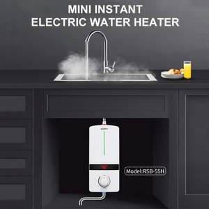 Calentador De Agua eléctrico 110V 220V Geyser eléctrico 5500W Pemanas ducha de aire ODM OEM Chauffe Eau - Product Image 4