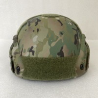 Casque de camouflage Mich CP MICH 2000 en matériau PE Aramid IIIA GA2 MC avec protection auditive et suspension Wendy – Équipement d'extérieur