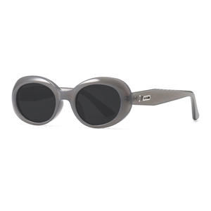 Lunettes de soleil rondes Gm, verres noirs en polycarbonate, UV400 polarisées, unisexe, type 3, protection solaire, look haut de gamme, style Instagram - Product Image 3