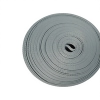Sangle en nylon sergé durable personnalisée avec élasthanne pour collier et harnais pour chien