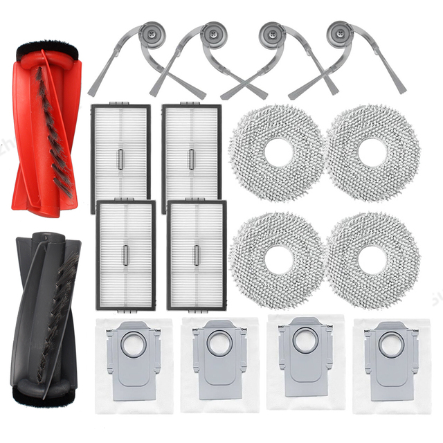 Robot Vacuum Cleaner Spare Parts for Roborock G20s Ultra P20PRO Wet Replacement Accessories Mop Filter Brush