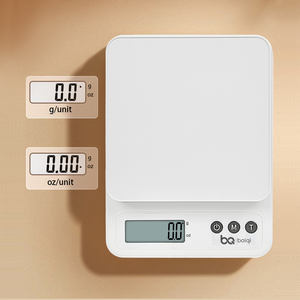 सर्वश्रेष्ठ मूल्य प्लास्टिक स्वास्थ्य डिजिटल इलेक्ट्रॉनिक रसोई पैमाने पर जलरोधक भोजन वजन पैमाना - Product Image 6