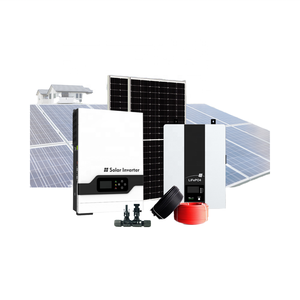 Sistema Completo di Generazione di Energia Solare Off-Grid ANSIMSGO per Casa con Inverter Solare da 5KW + Batteria al Litio 48V + Pannello Fotovoltaico - Product Image 1