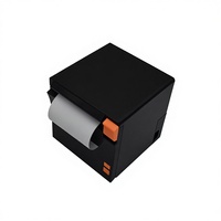 Printer Barcode POS Thermal 80mm dengan Pemotong Otomatis, Bluetooth Nirkabel, Peringatan Audio & Visual untuk Pesanan Baru
