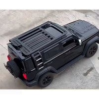 Kit de barres de toit, échelle et boîte de rangement latérale en alliage d'aluminium amélioré, neuf, adapté aux accessoires GWM Tank 300