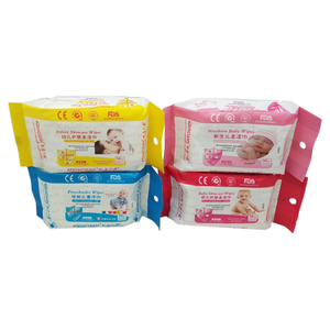 Lingettes humides de nettoyage en usine de 21 ans 60ct pour bébé biodégradable doux et confortable pour nouveau-né - Product Image 6