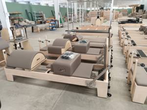 Высококачественная Коммерческая реформаторная кровать для пилатеса, деревянная реформаторная машина для пилатеса - Product Image 6