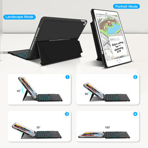 2024 Có Thể Tháo Rời Bàn Phím Cho <span class=keywords><strong>iPad</strong></span> 10.9 Không Khí 4/5 Với Touchpad Máy Tính Bảng Trường Hợp 10.2 2019/2020/2021 Mini6 12.9 13 Không Khí 6 11 Inch Bìa - Product Image 4
