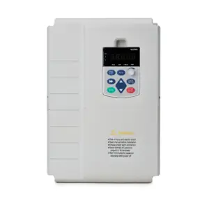 Frequency Converter 60Hz/50Hz For Home Use Single Phase 220V To 3 Phase 380V VFD 5.5KW 7.5KW 11KW 15KW For Pump/Electric Motor