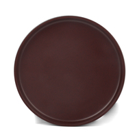 Assiette Ronde en Mélamine Mate Réutilisable et Incassable pour la Restauration et la Maison – Vaisselle de Luxe